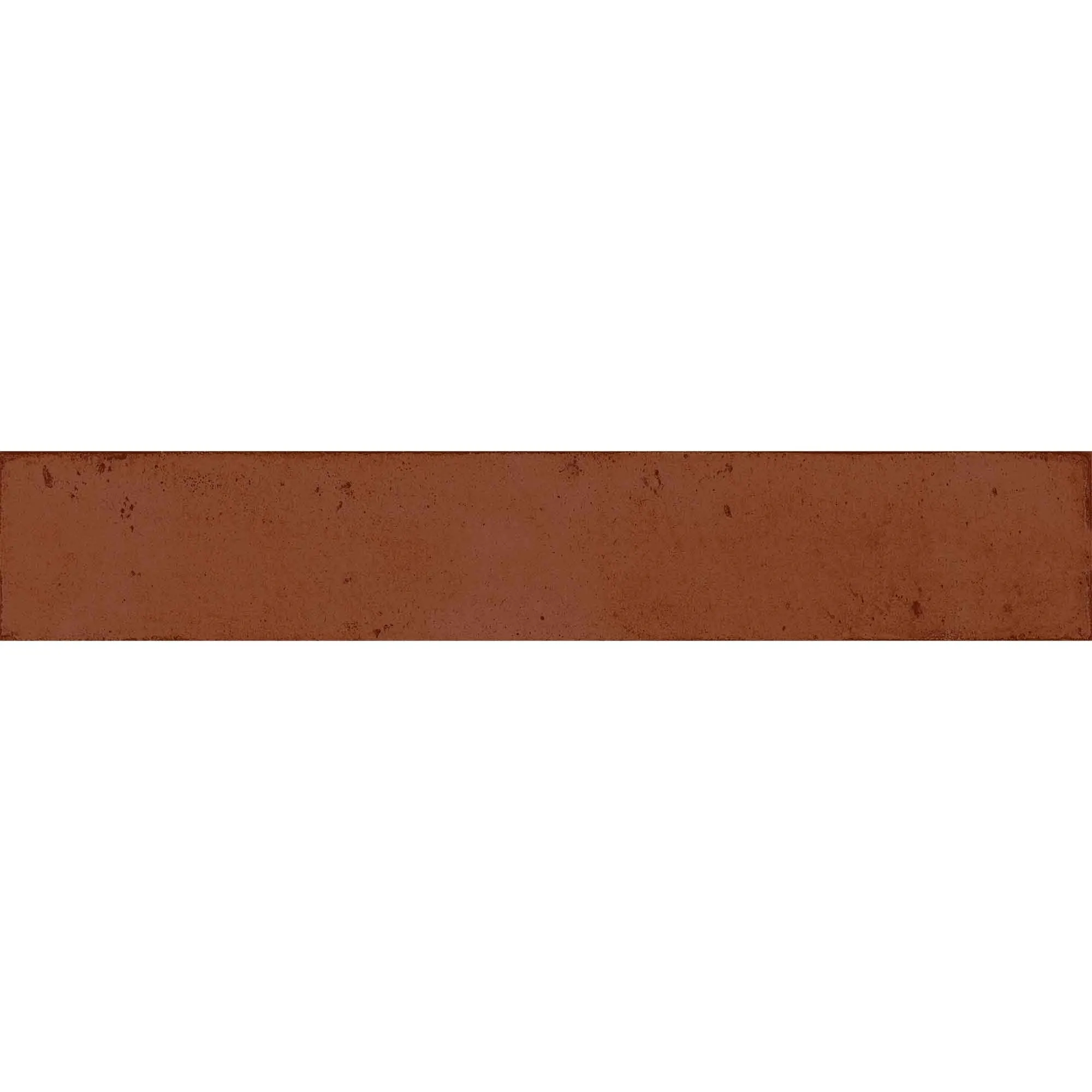 Arizona Red Porcelain Tile 4.8x45cm Gloss