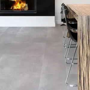 Bilbao Dark Grey Concrete Effect Porcelain Tile Matt 30x60cm