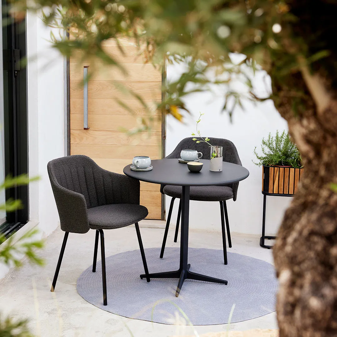 Choice Outdoor Chair - 4 Legs - w/ Back and Seat Cushion