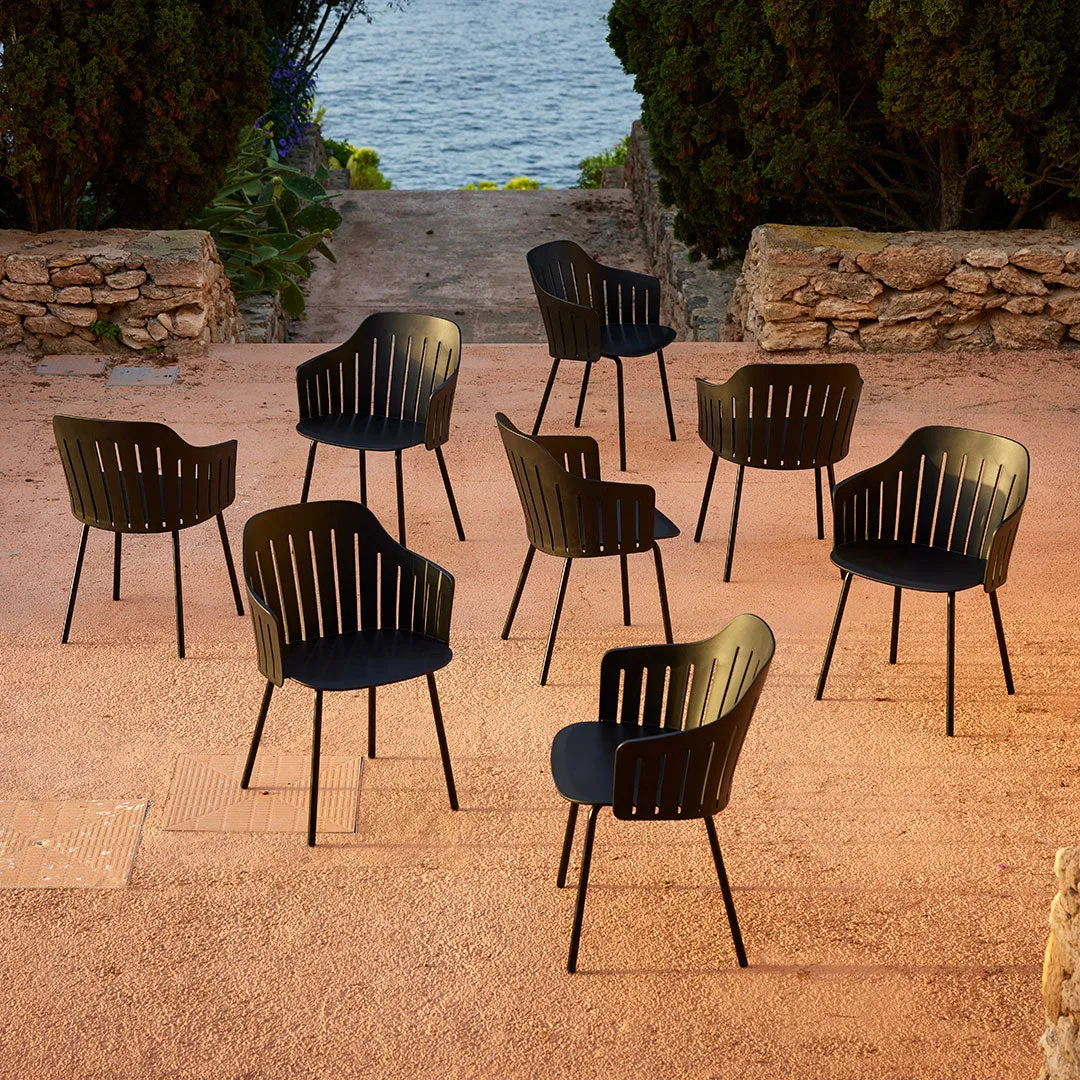 Choice Outdoor Chair - 4 Legs - w/ Back and Seat Cushion