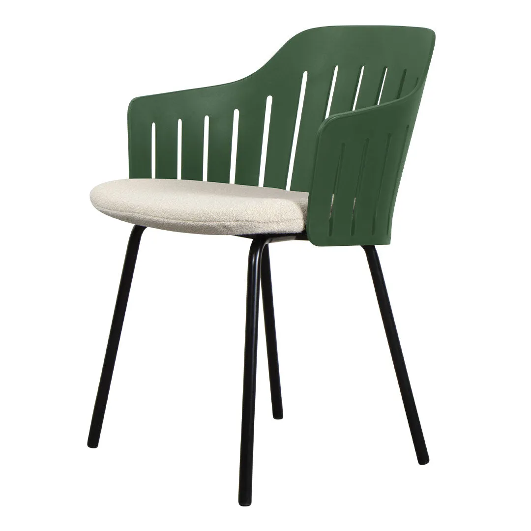 Choice Outdoor Chair - 4 Legs - w/ Back and Seat Cushion