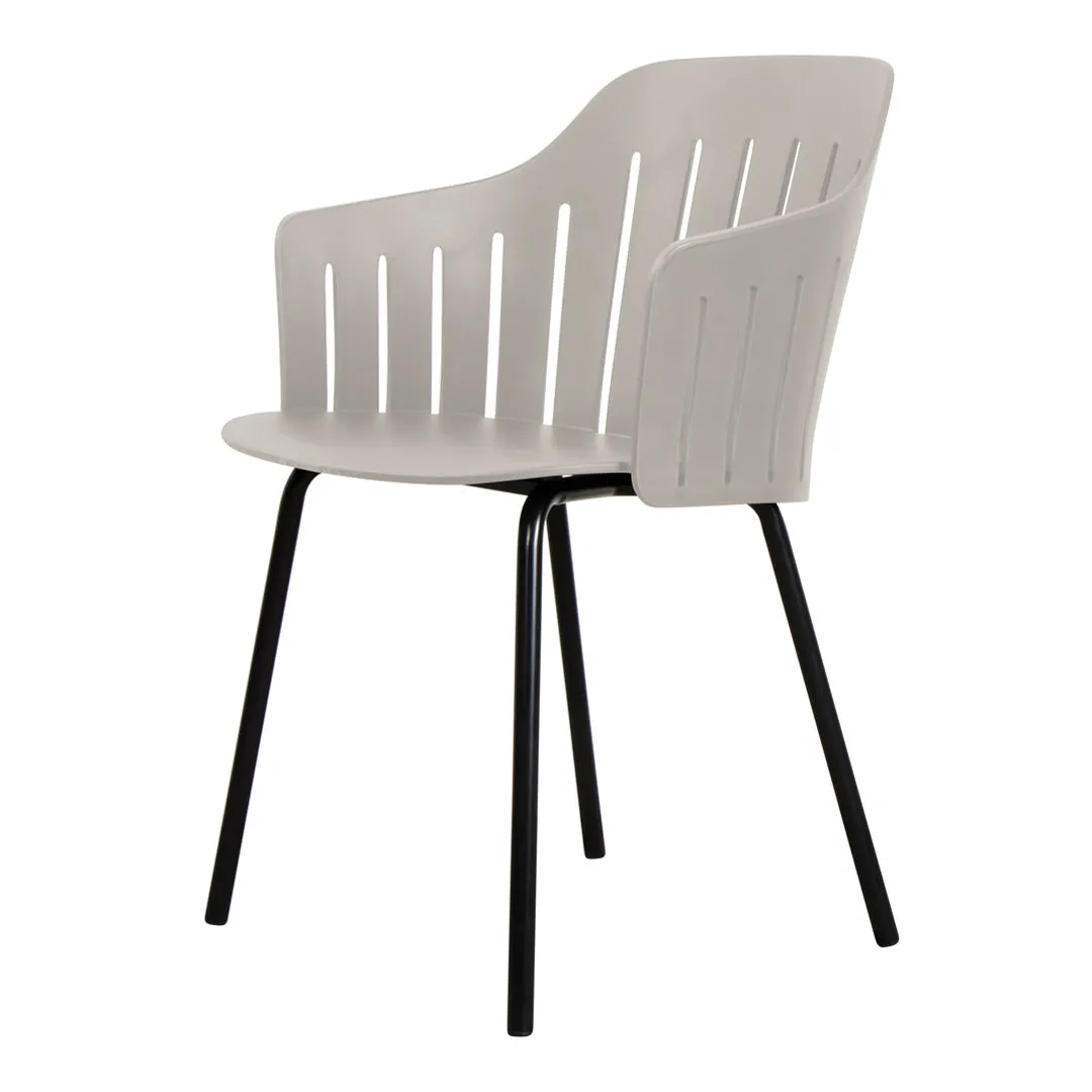Choice Outdoor Chair - 4 Legs - w/ Back and Seat Cushion