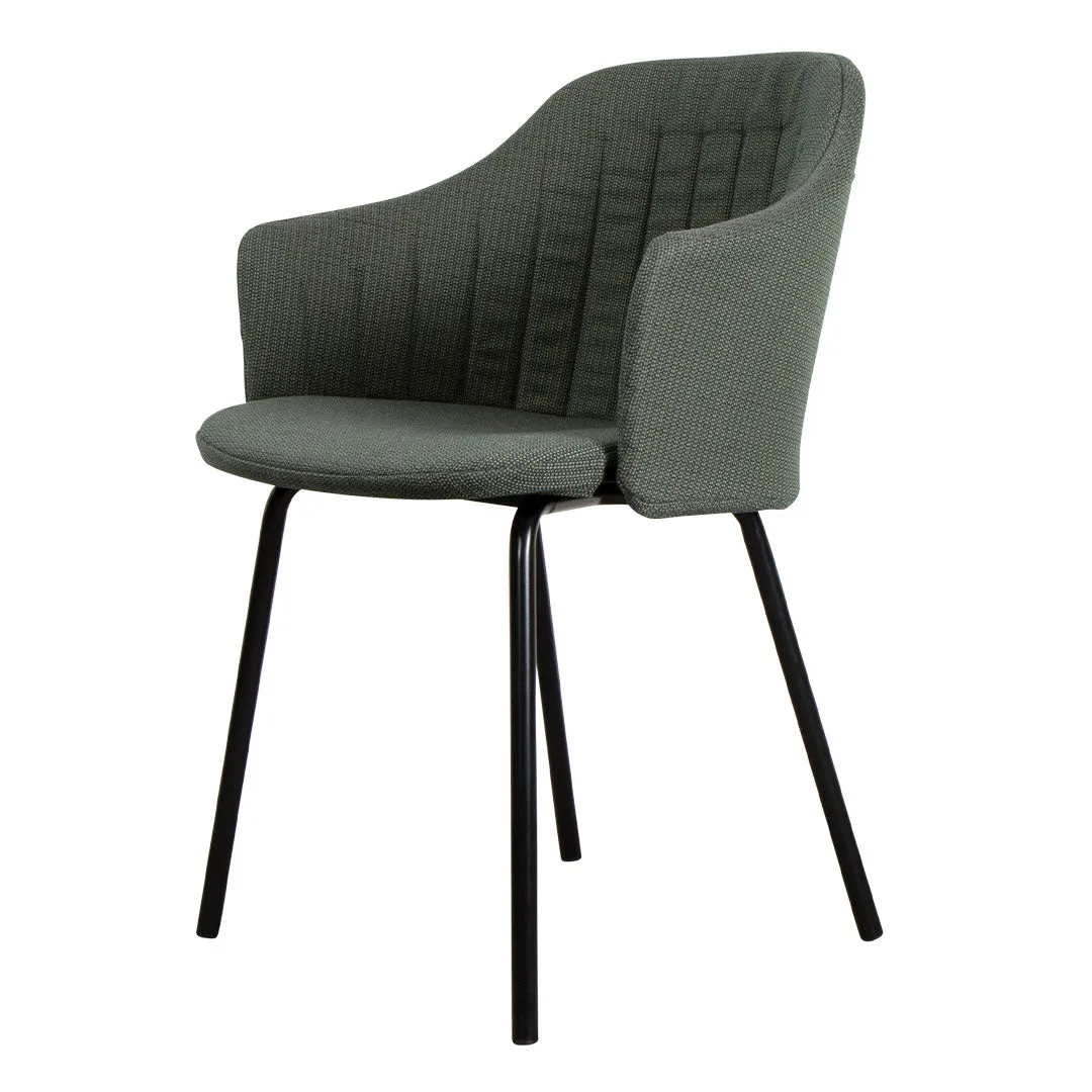 Choice Outdoor Chair - 4 Legs - w/ Back and Seat Cushion