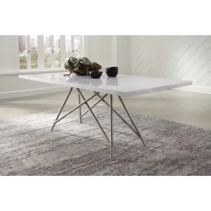 Coral Marble Rectangular Dining Table Modus