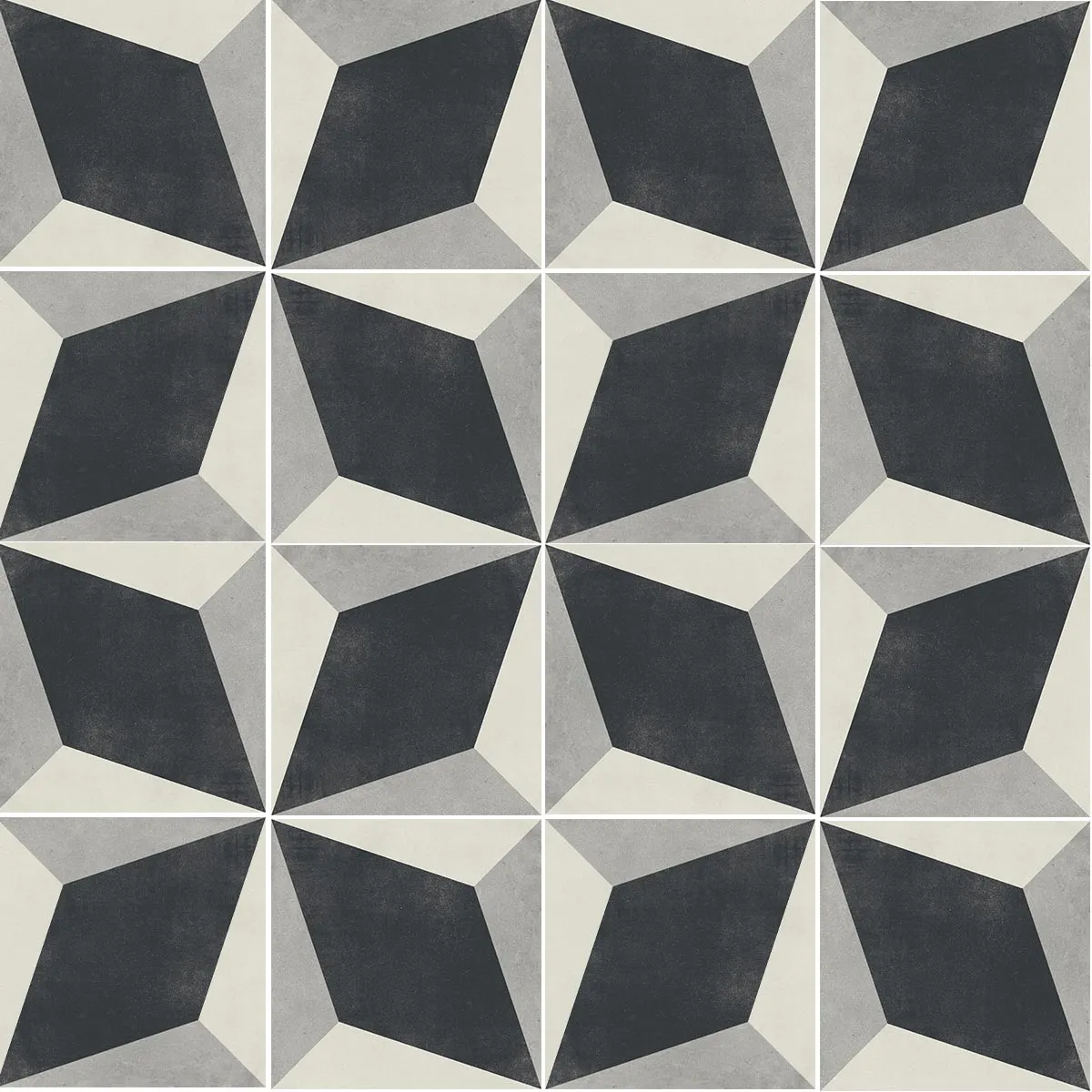 Cuban Block Porcelain Tile 22x22cm Matt