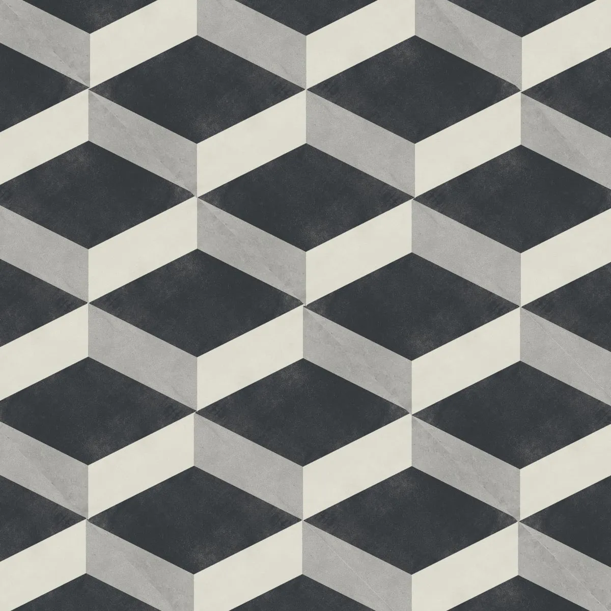 Cuban Block Porcelain Tile 22x22cm Matt