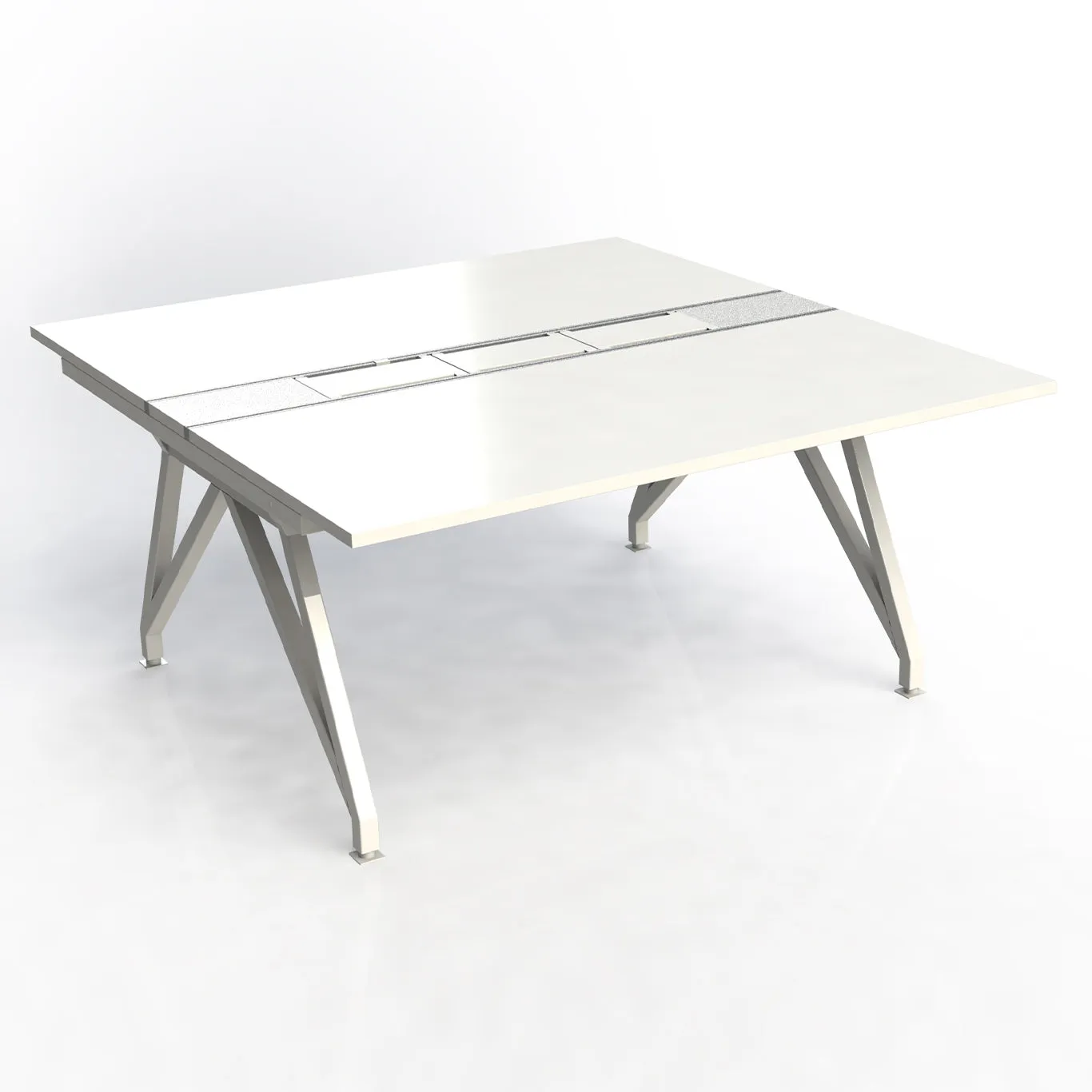 Eyhov Rail Double Desk