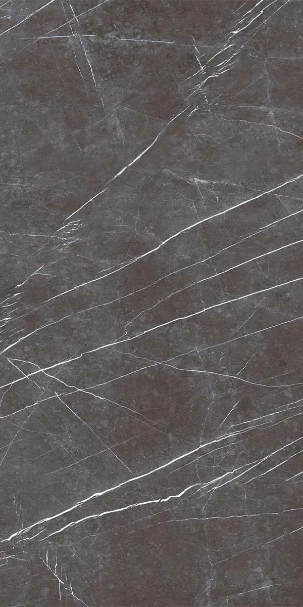 Greystone Smoke Marble Effect Porcelain Tile 60x120cm Natural Matte