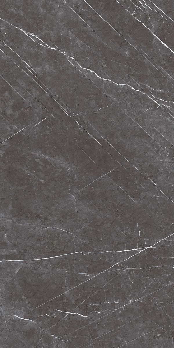 Greystone Smoke Marble Effect Porcelain Tile 60x120cm Natural Matte