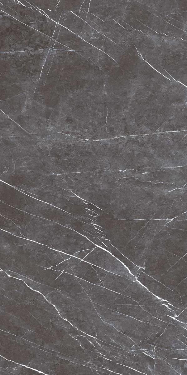 Greystone Smoke Marble Effect Porcelain Tile 60x120cm Natural Matte