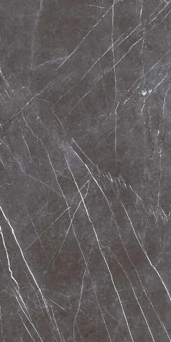 Greystone Smoke Marble Effect Porcelain Tile 60x120cm Natural Matte