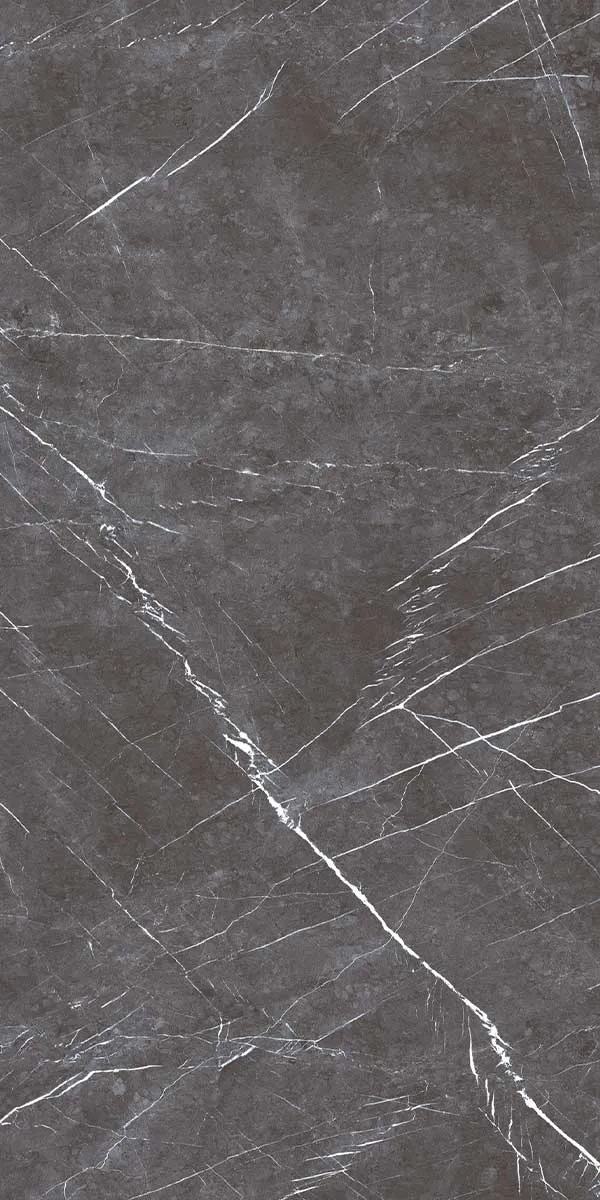 Greystone Smoke Marble Effect Porcelain Tile 60x120cm Natural Matte