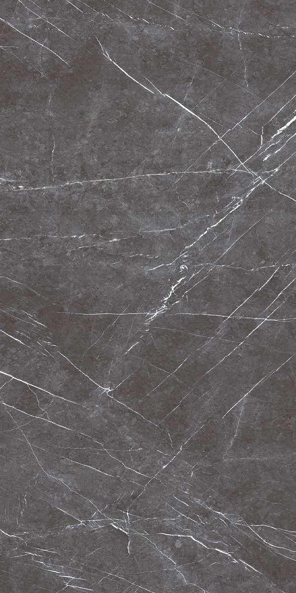 Greystone Smoke Marble Effect Porcelain Tile 60x120cm Natural Matte