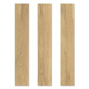 Grow Honey Wood Effect Porcelain Tile 24x151cm Matt