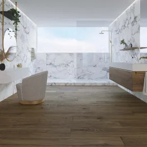 Grow Porto Wood Effect Porcelain Tile 24x151cm Matt