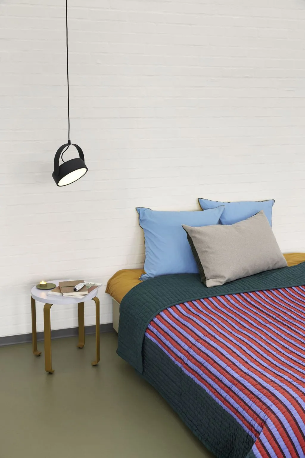 Hübsch Stage Led Ceiling Lamp, Blue
