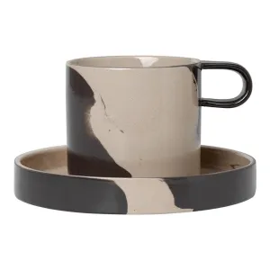 Inlay Cup w/ Saucer