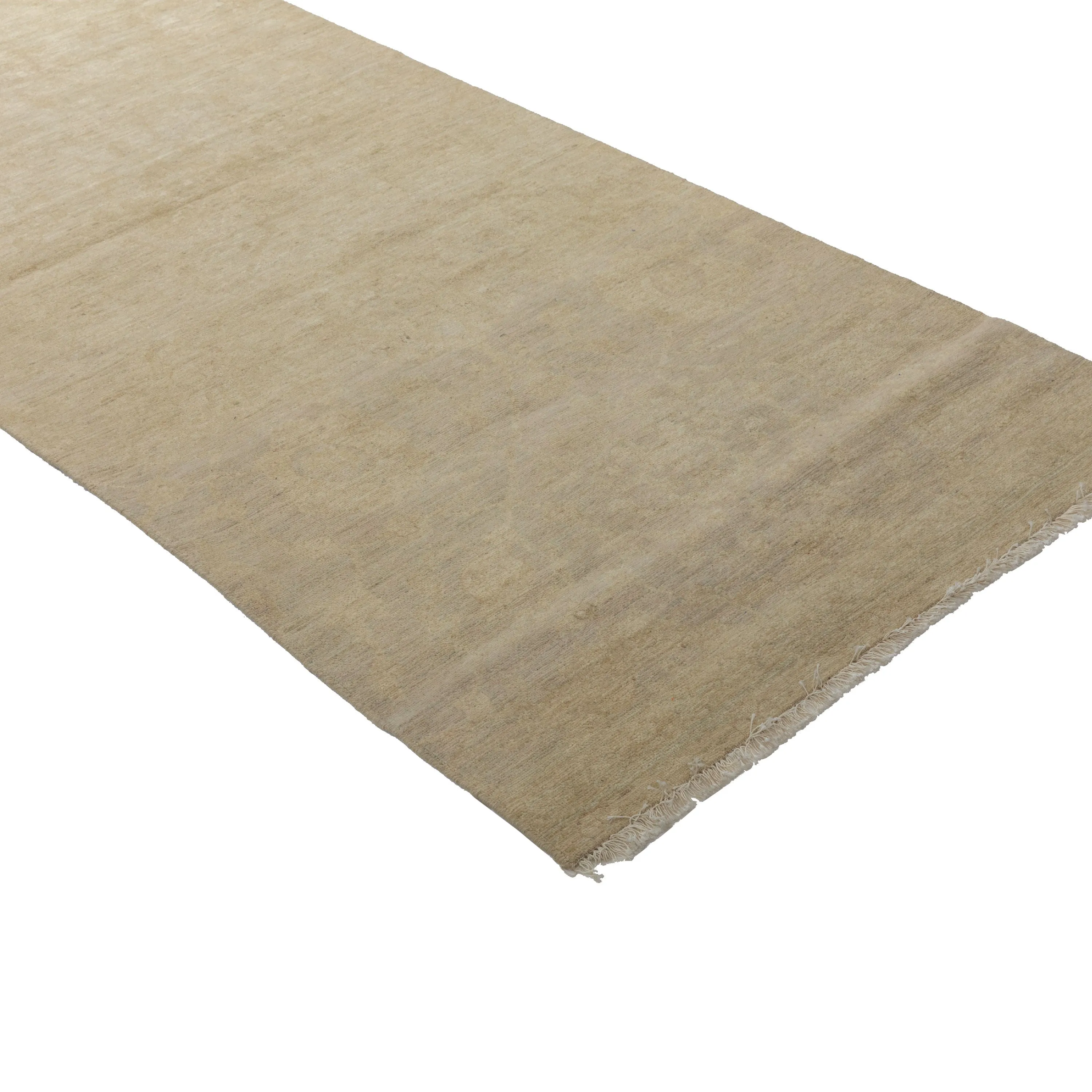 Ivory Traditional Wool Runner - 3'6" x 11'9"