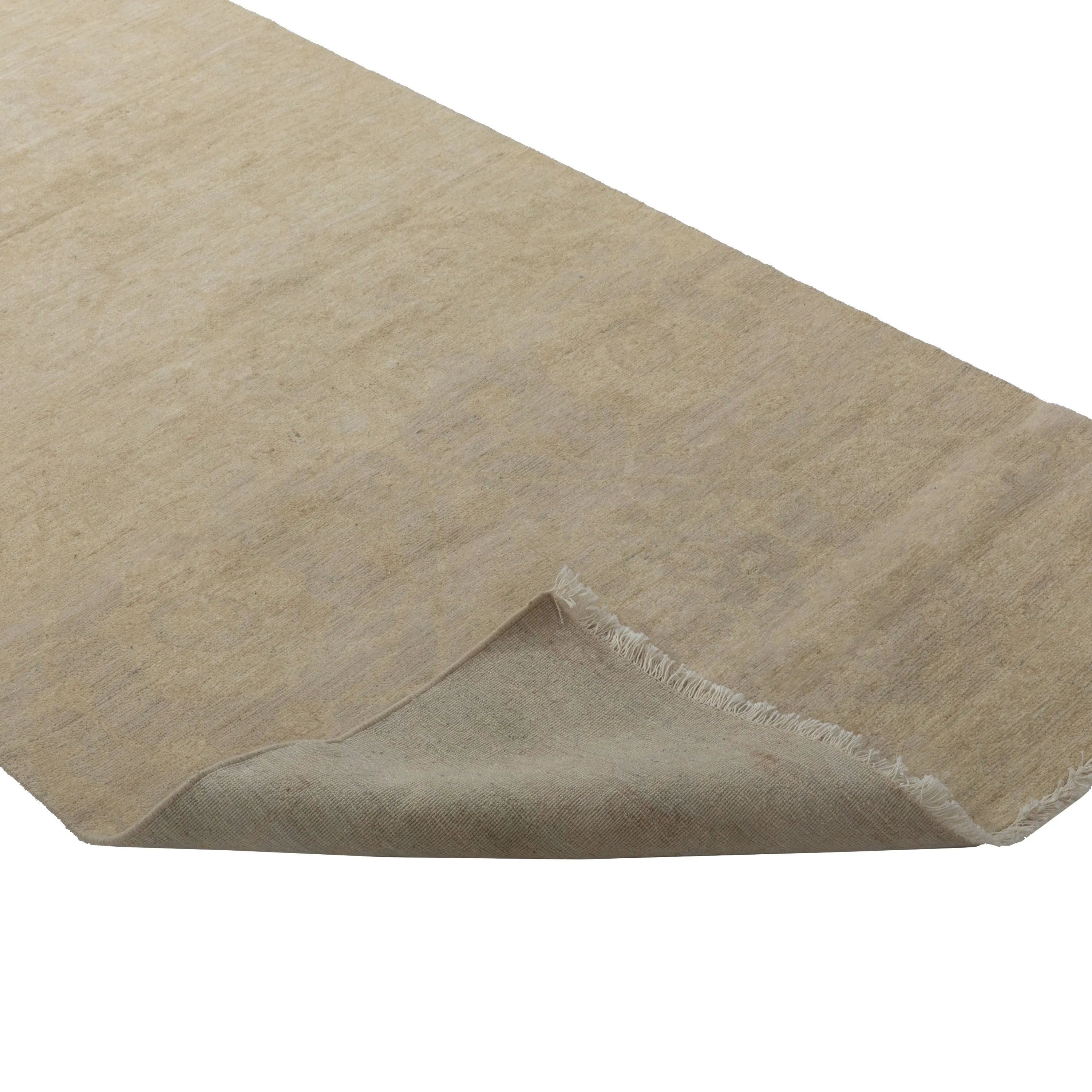 Ivory Traditional Wool Runner - 3'6" x 11'9"