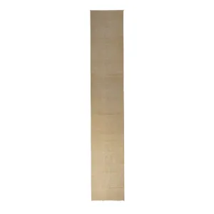 Ivory Traditional Wool Runner - 3'8" x 22'2"