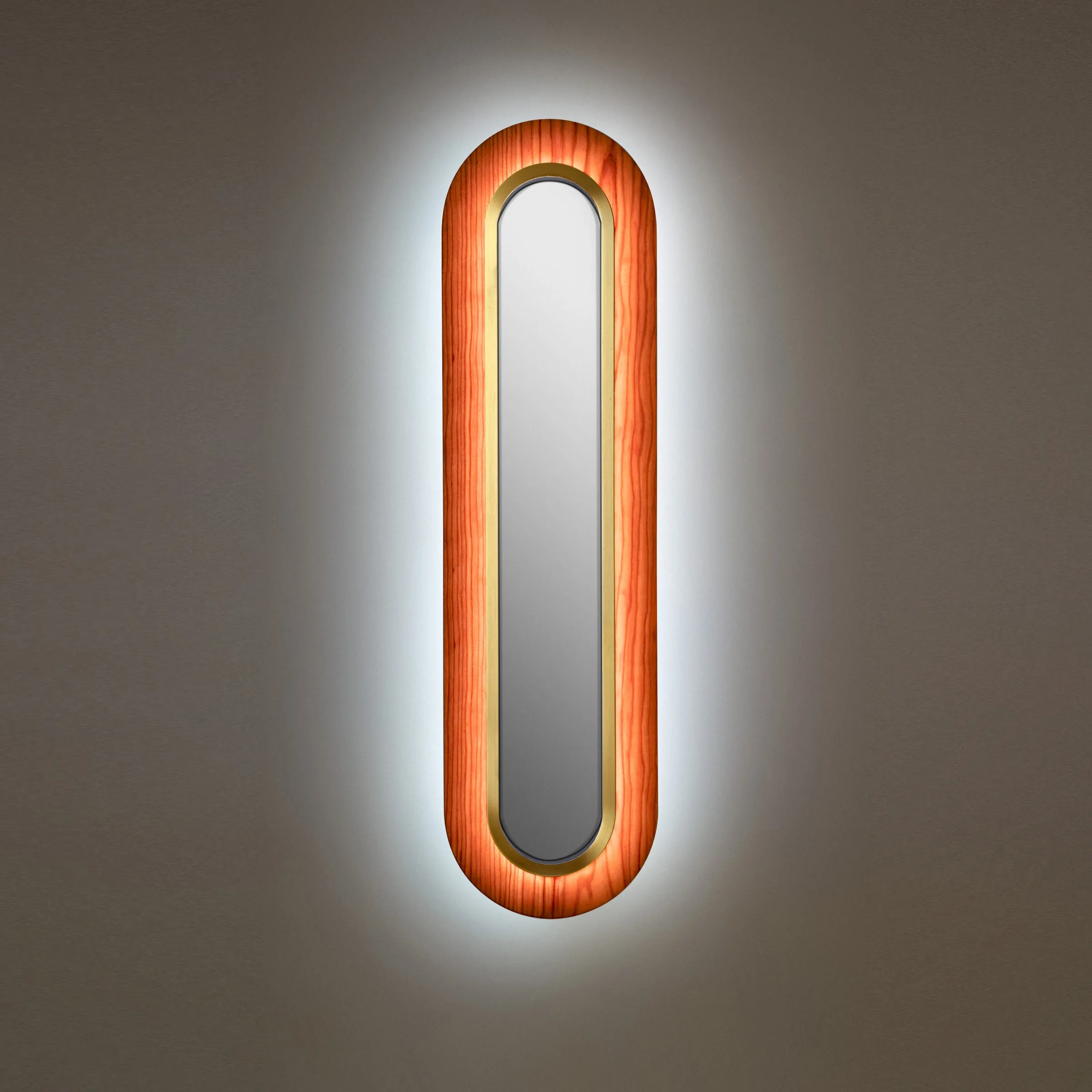 Lens Super Oval LED Wall Sconce