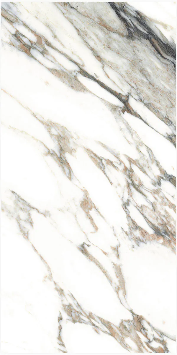 Macchia Vecchia Gold Marble Effect Porcelain Tile 60x120cm Natural Matte