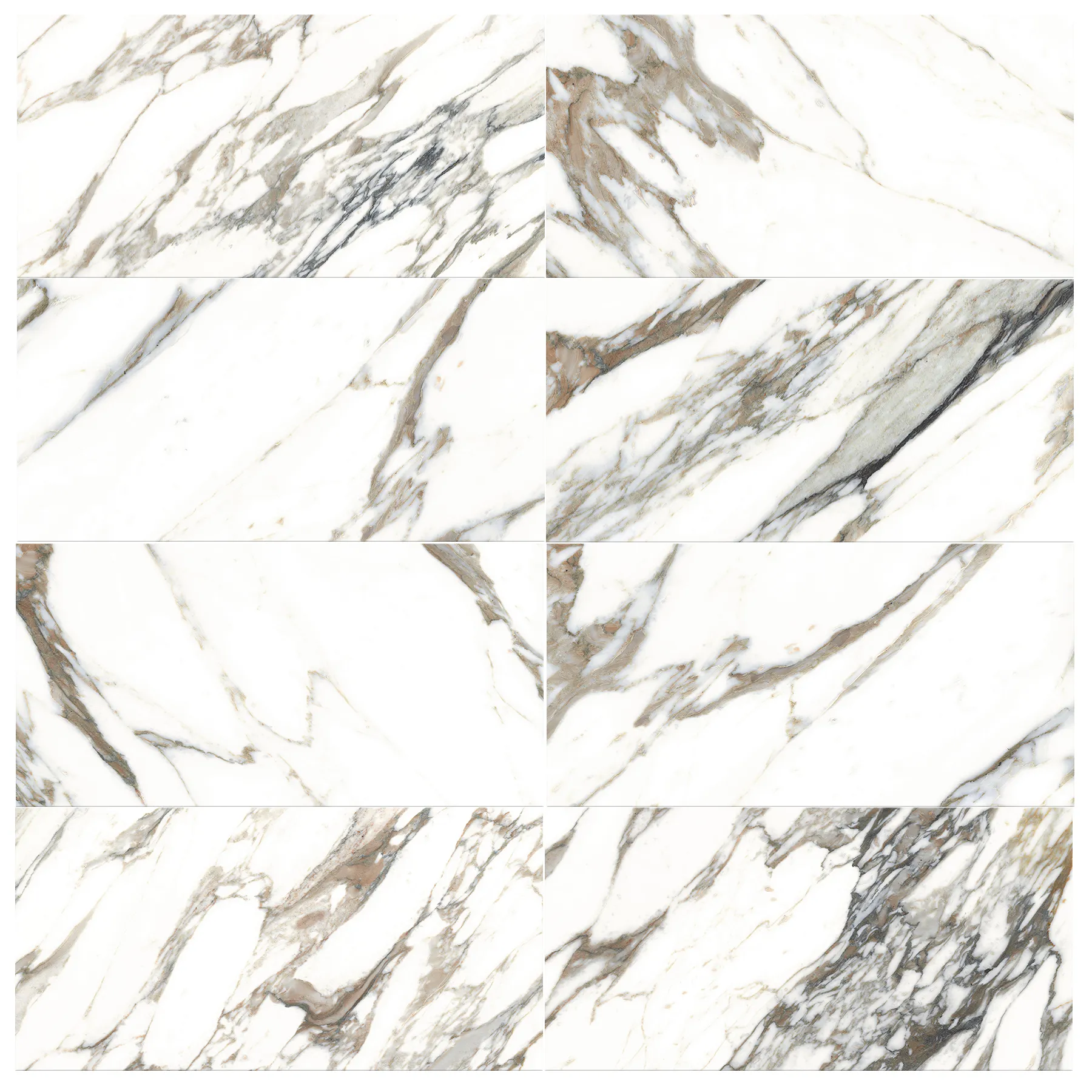 Macchia Vecchia Gold Marble Effect Porcelain Tile 60x120cm Natural Matte