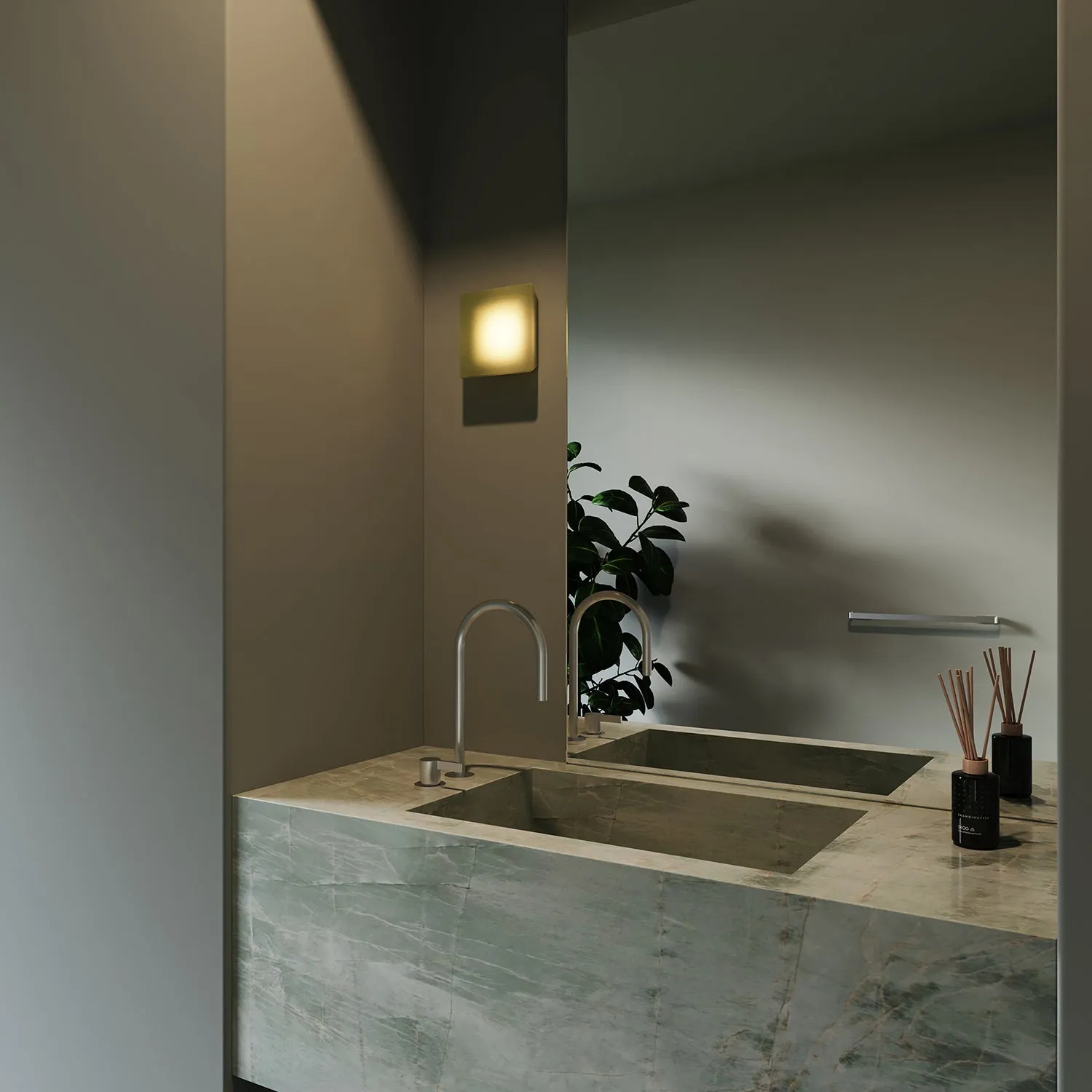 Mist Square LED Wall Sconce