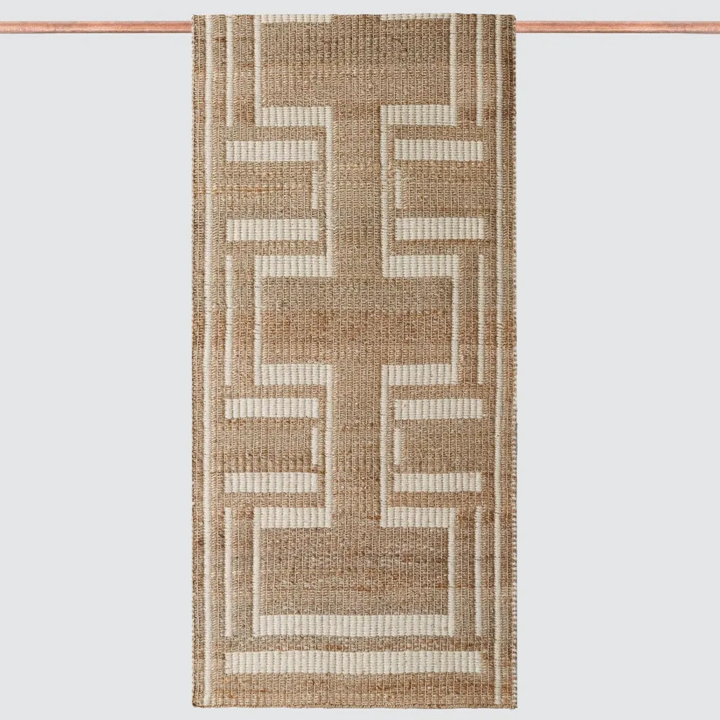 Naira Handwoven Jute Runner The Citizenry