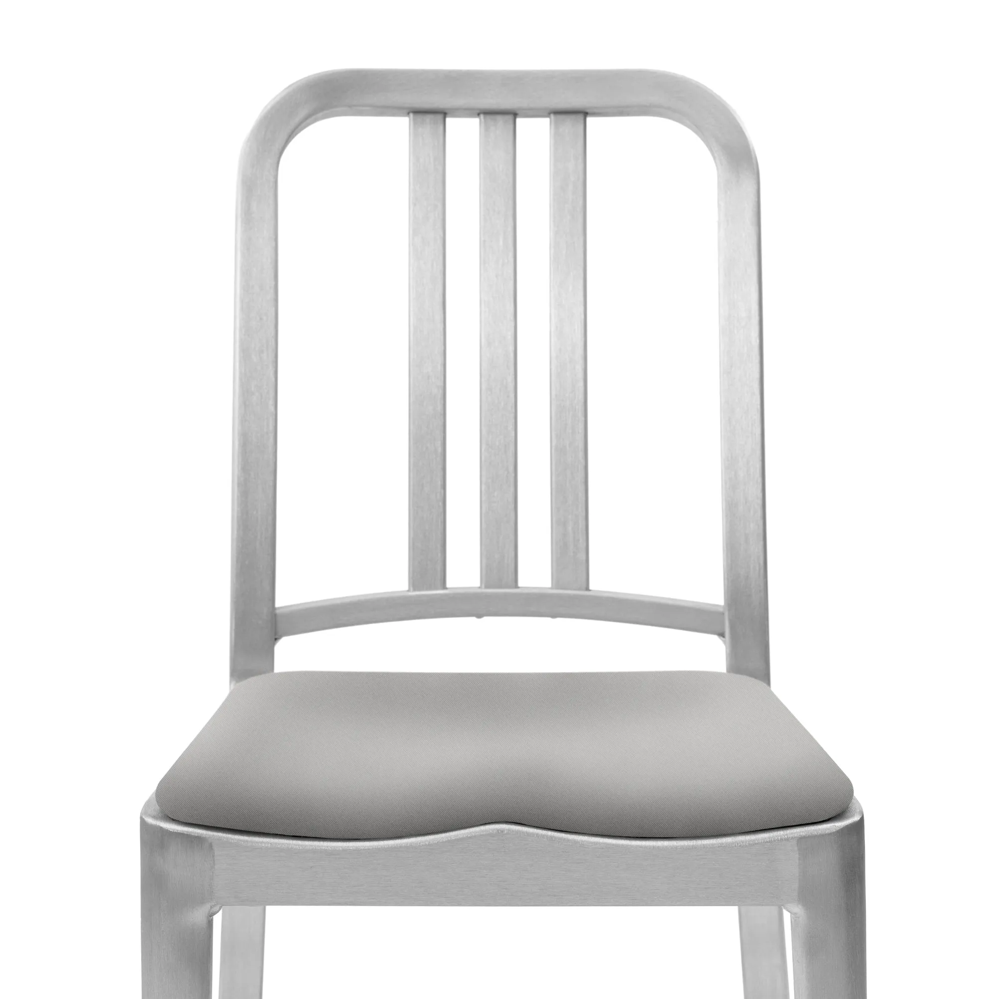 Navy Stool with Arms
