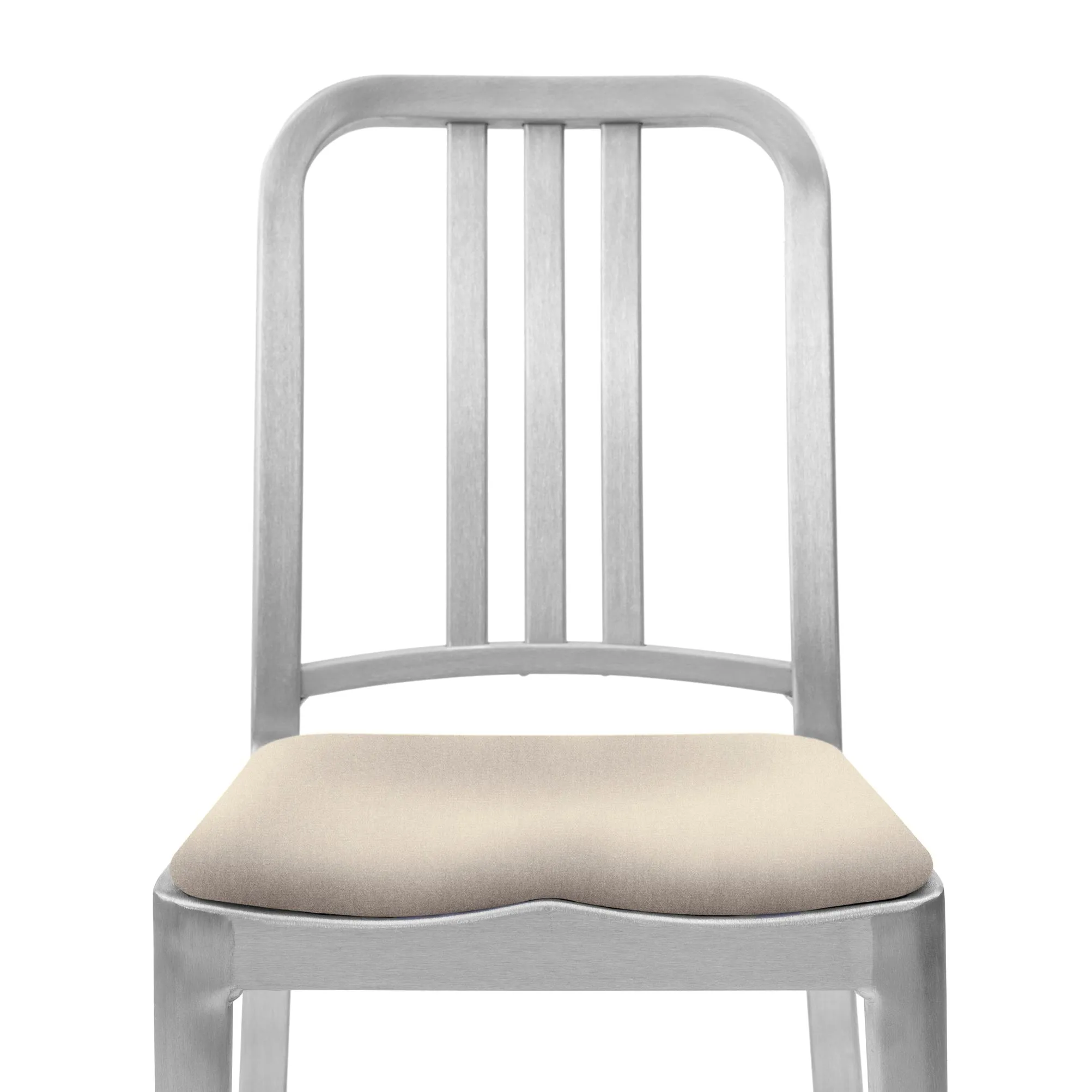 Navy Stool with Arms