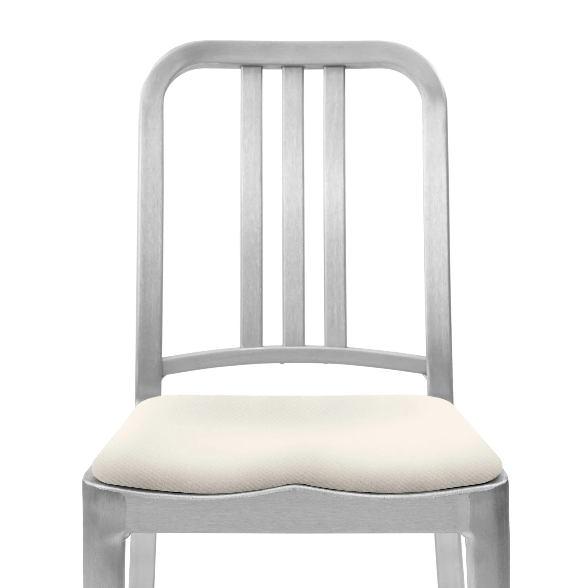 Navy Stool with Arms