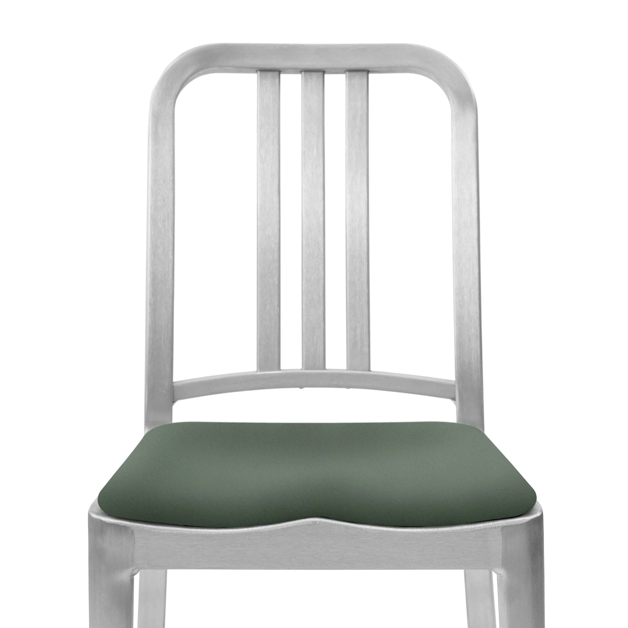 Navy Stool with Arms