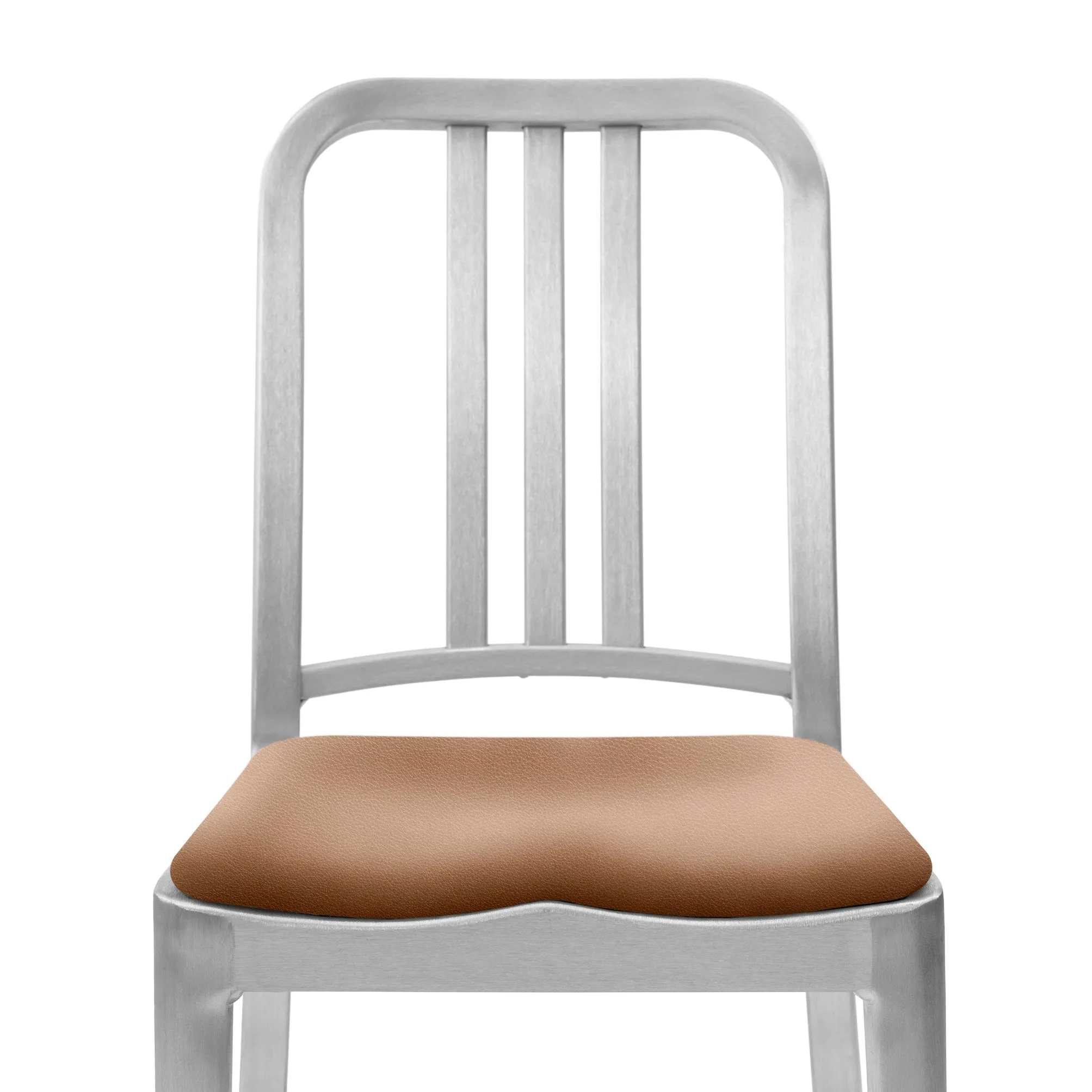 Navy Stool with Arms