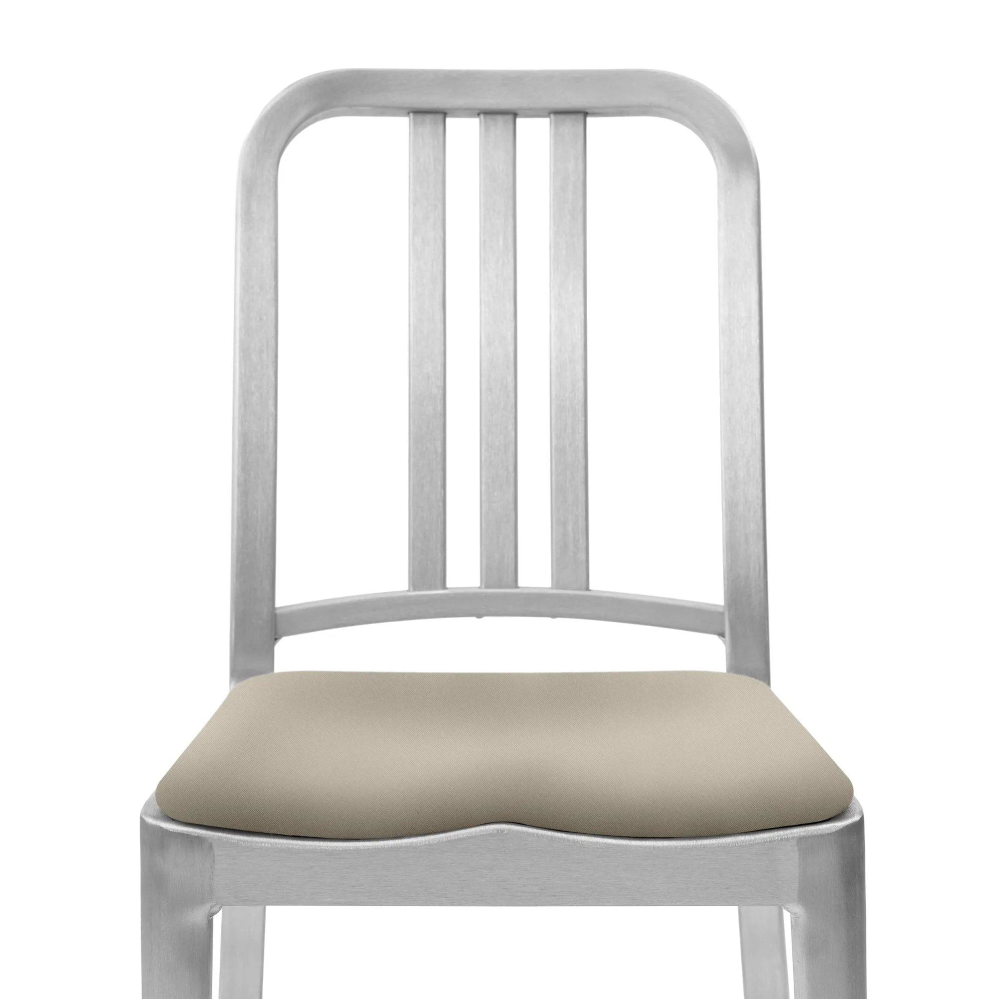 Navy Stool with Arms
