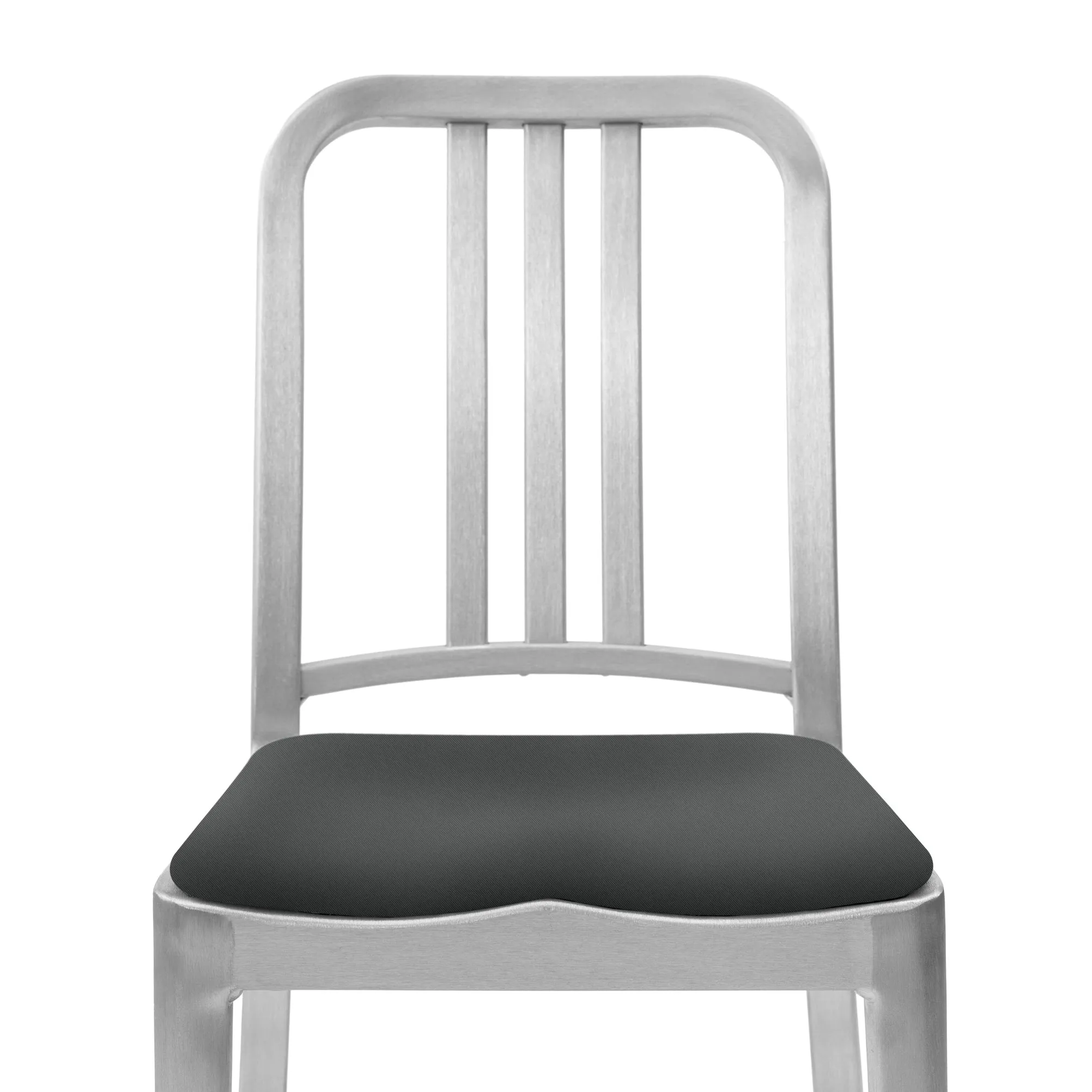 Navy Stool with Arms