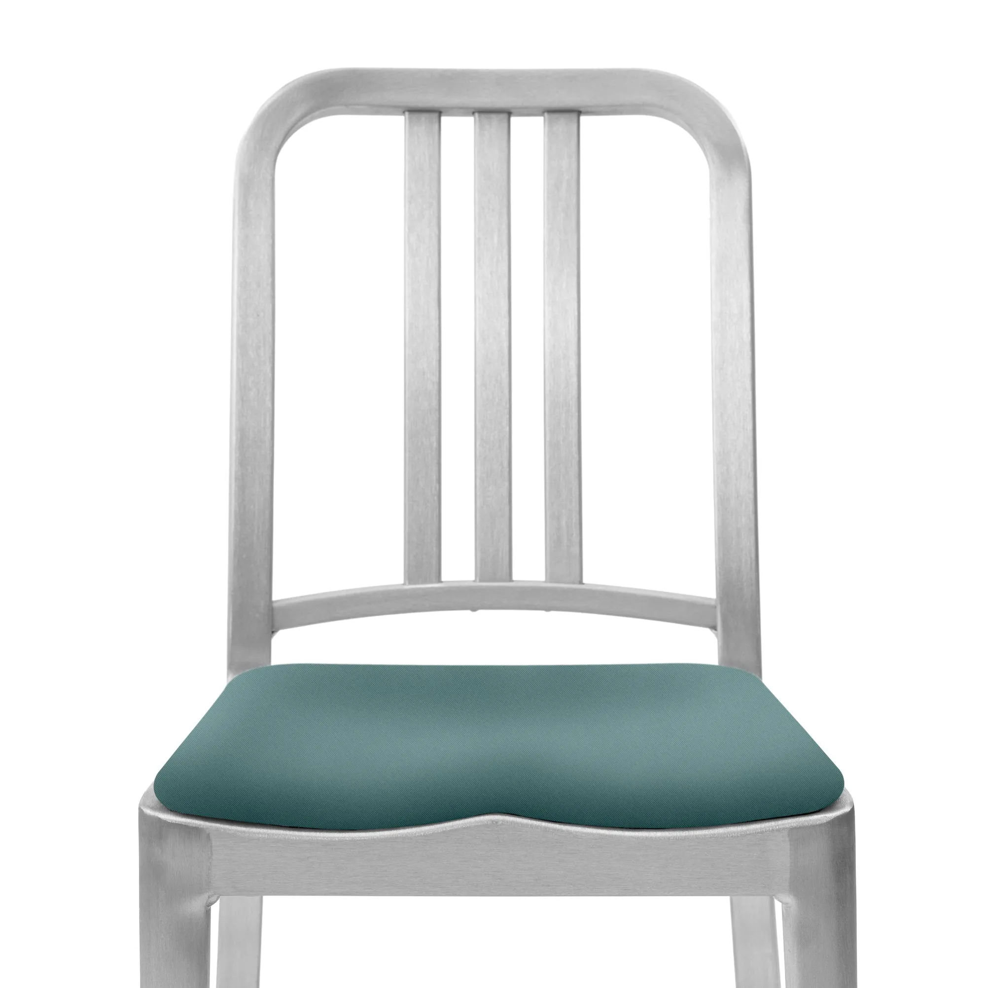 Navy Stool with Arms
