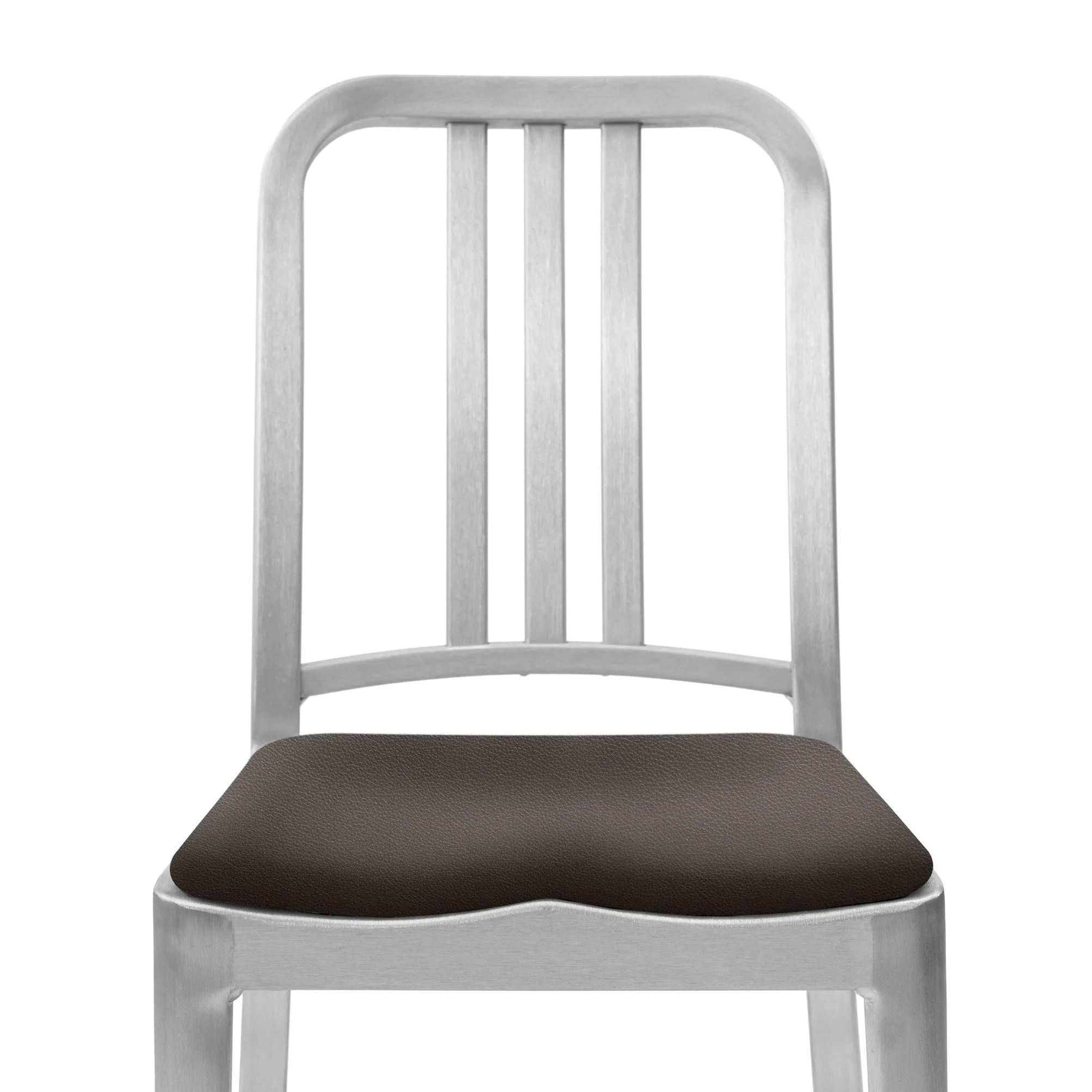 Navy Stool with Arms
