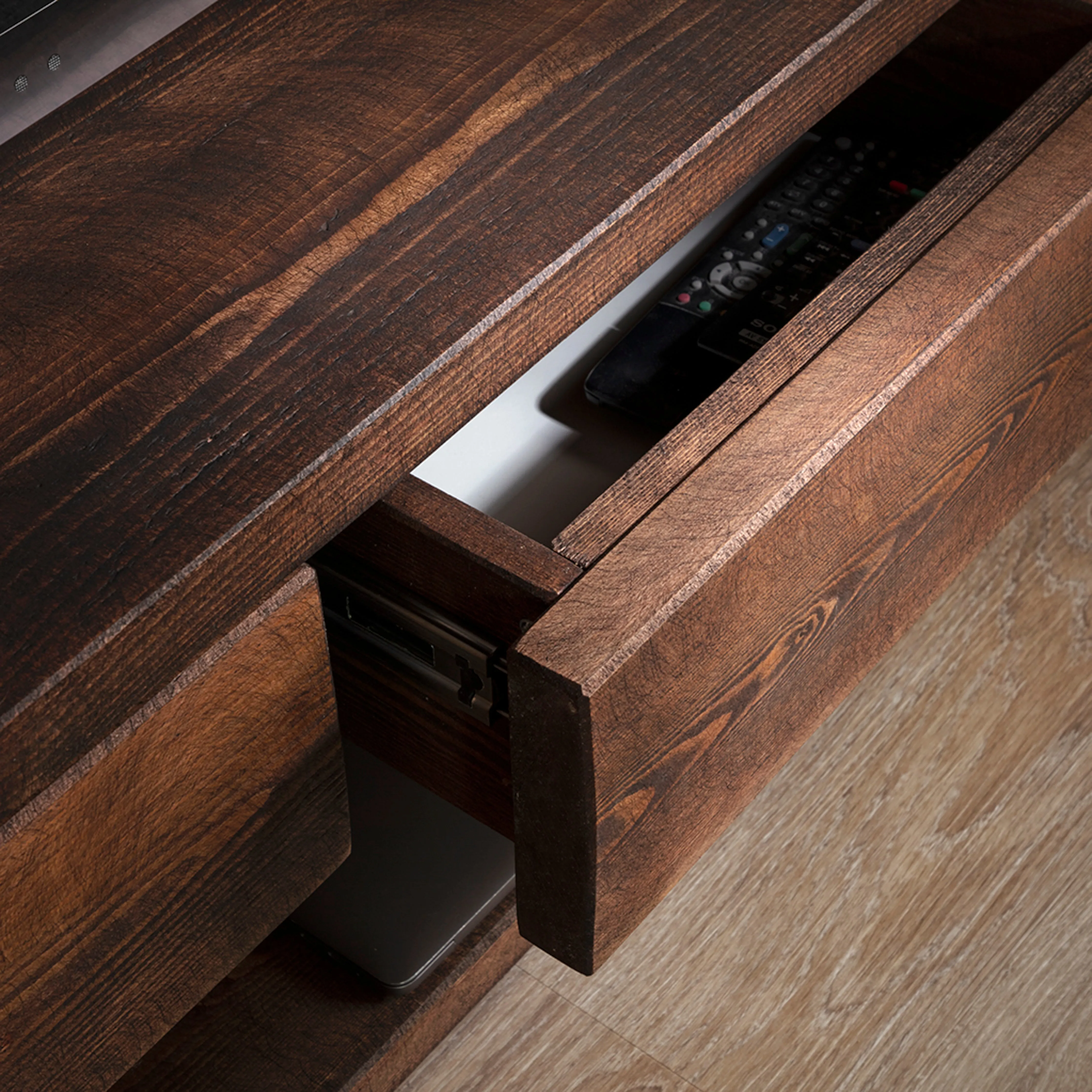 Pandon TV Stand 3 Drawers And Storage Funky Chunky