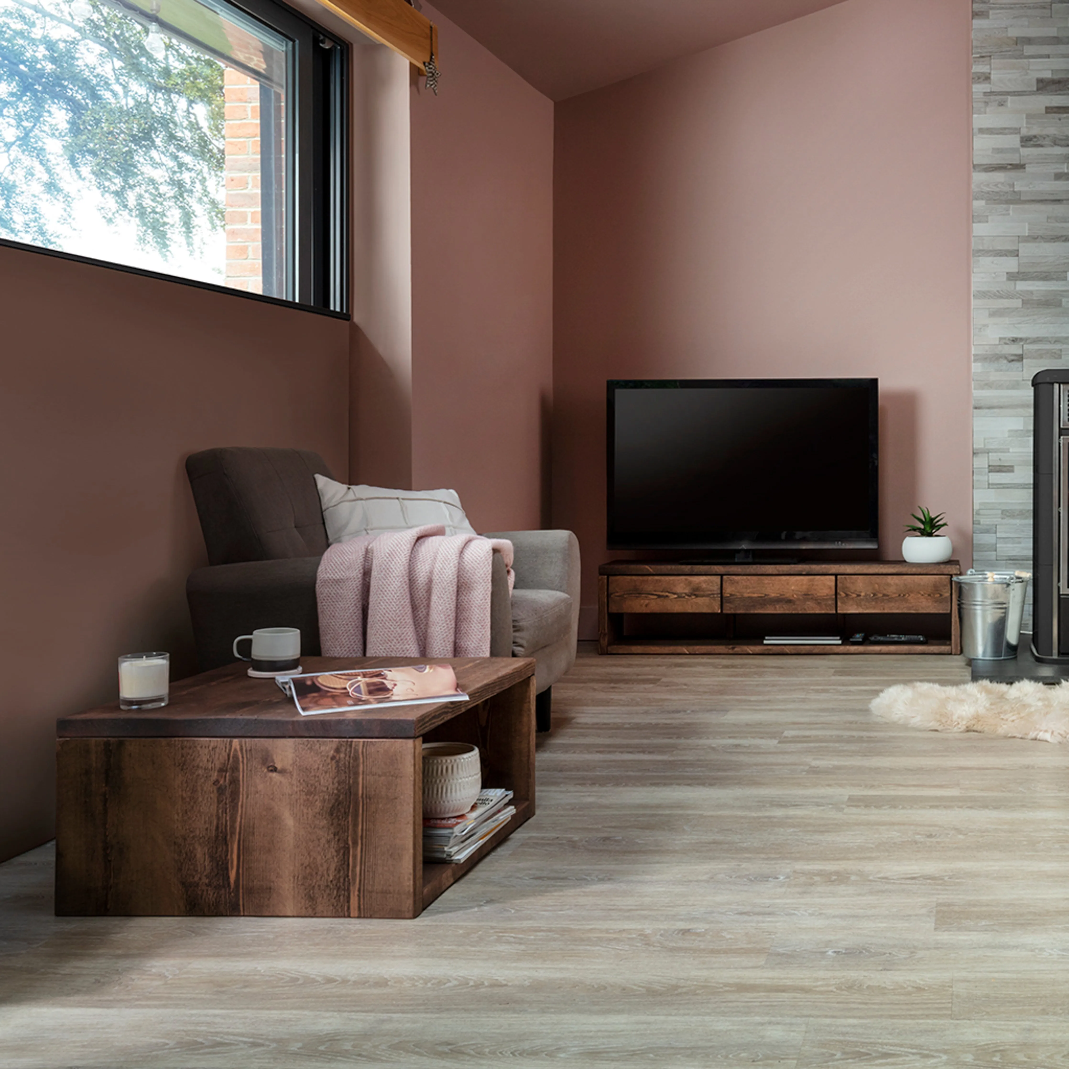 Pandon TV Stand 3 Drawers And Storage Funky Chunky
