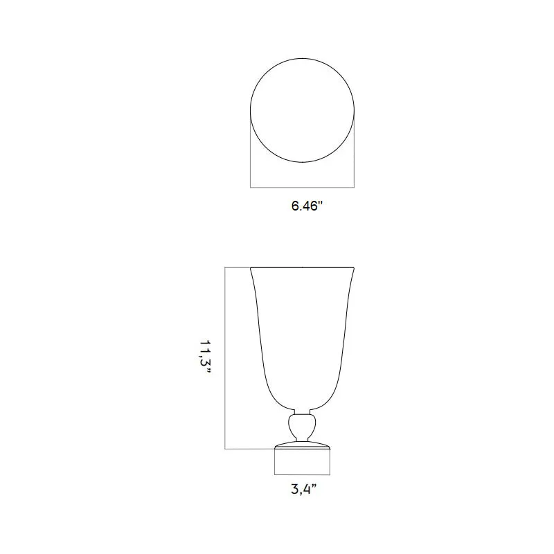 Pavot Vase