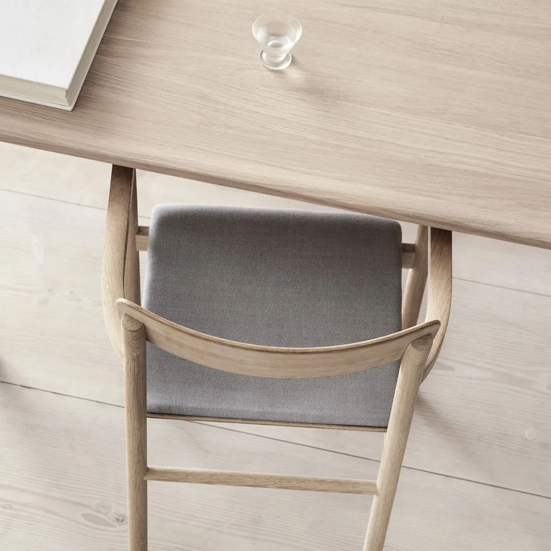 Post Armchair - Seat Upholstered
