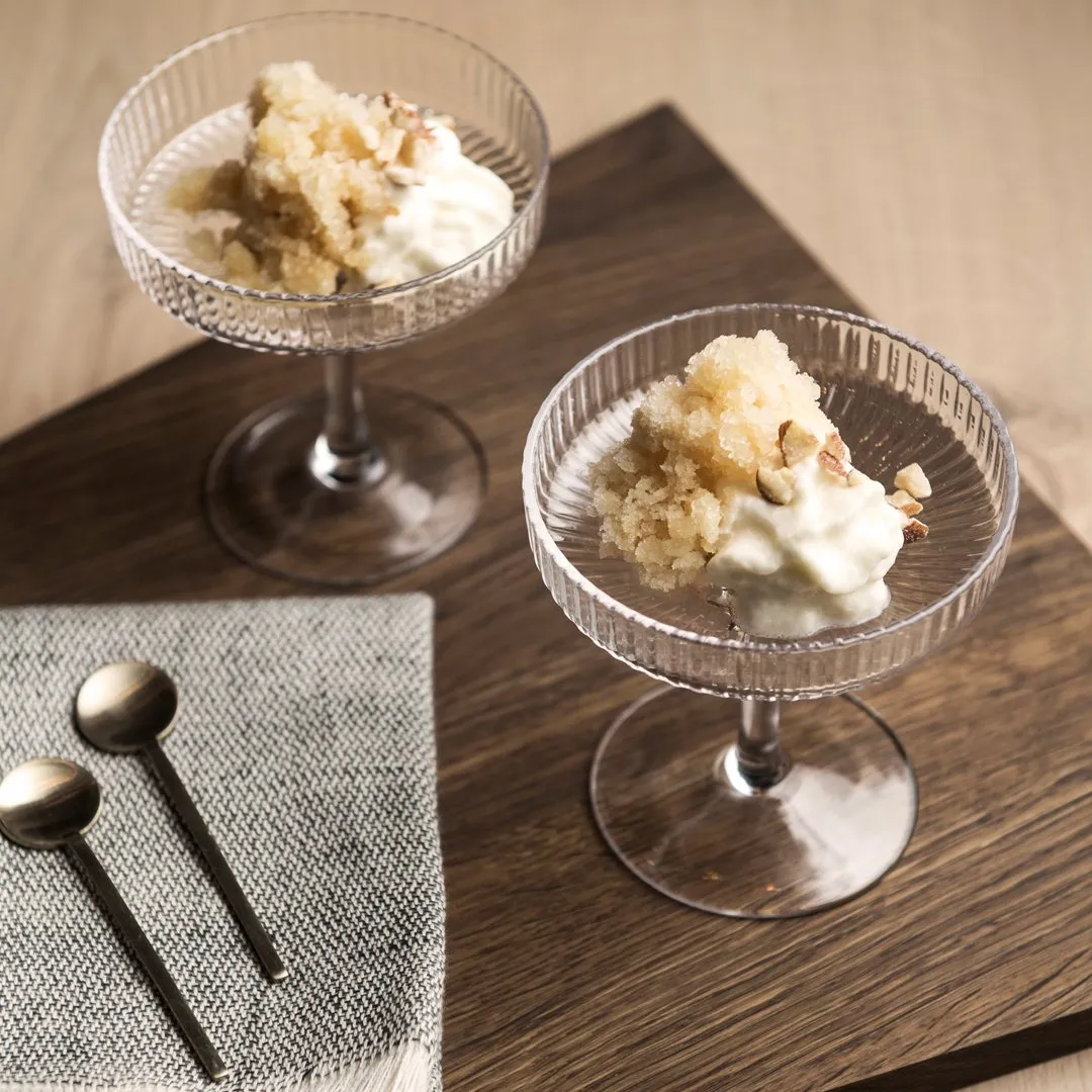 Ripple Champagne Saucer - Set of 2