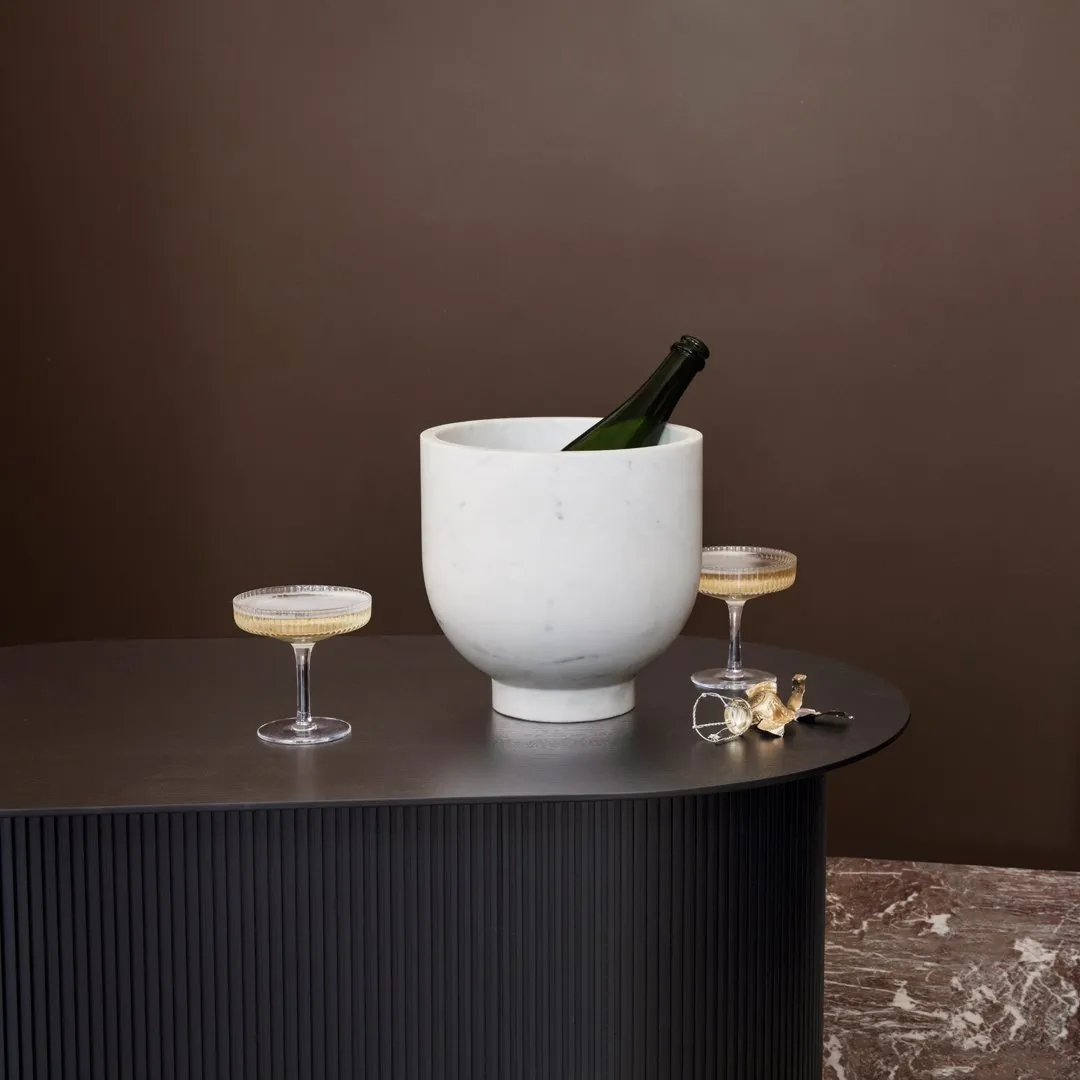 Ripple Champagne Saucer - Set of 2