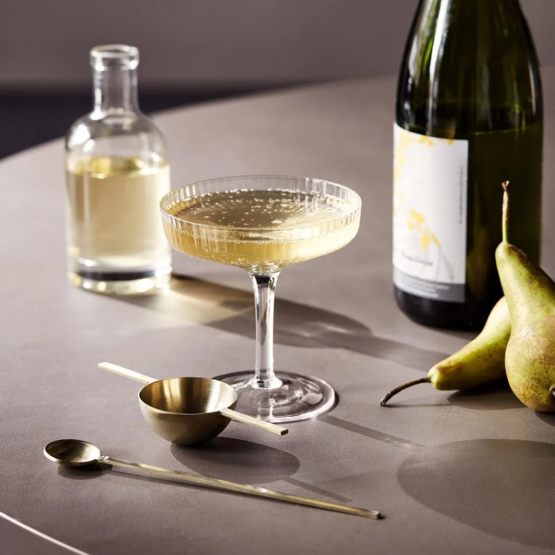 Ripple Champagne Saucer - Set of 2