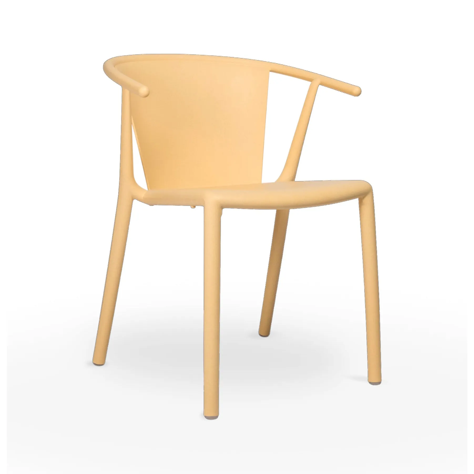 Steely Eco Recycled Stacking Dining Armchair (Set of 4)