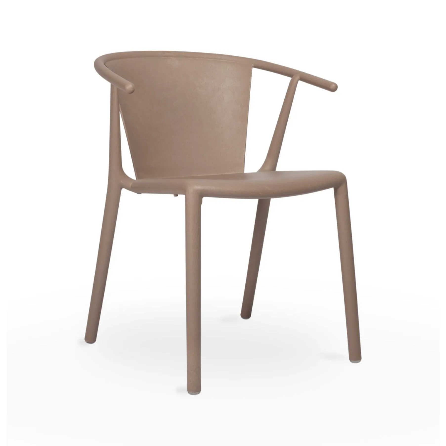 Steely Eco Recycled Stacking Dining Armchair (Set of 4)
