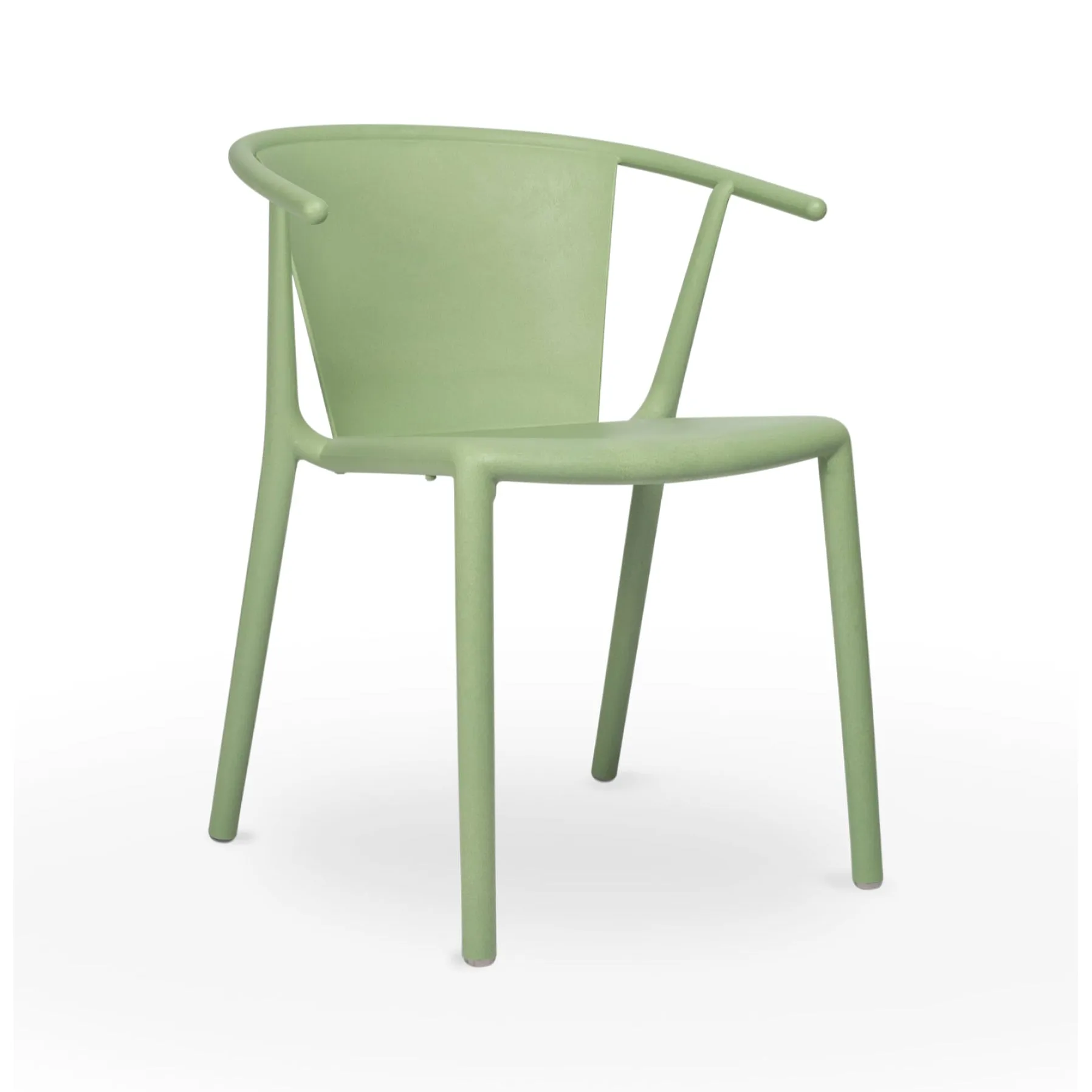 Steely Eco Recycled Stacking Dining Armchair (Set of 4)